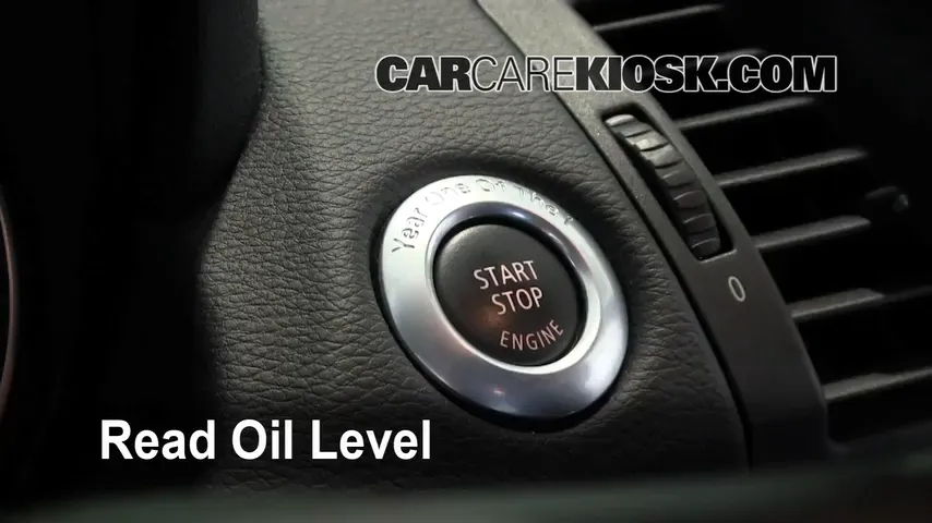 2009 BMW 135i 3.0L 6 Cyl. Turbo Coupe Oil Check Oil Level